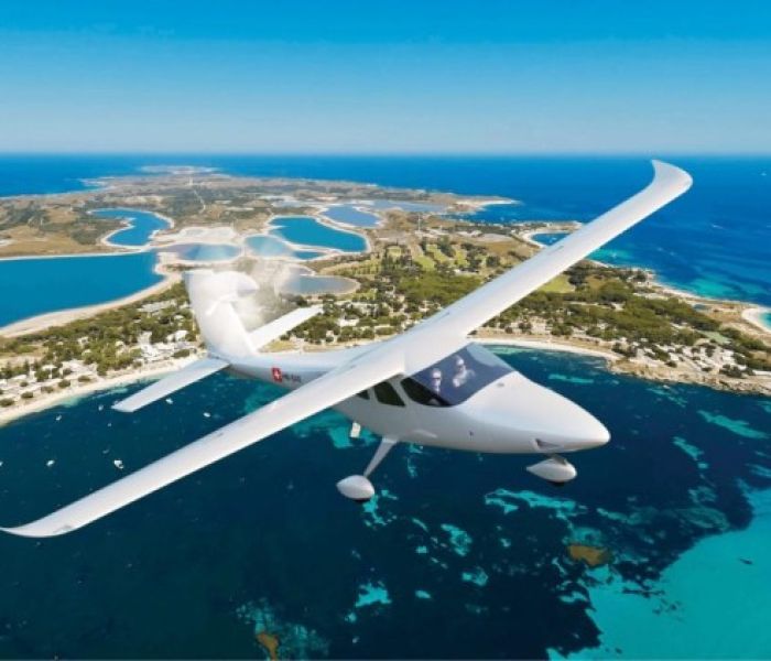 Smartflyer SF1 fliegt über Rottnest Island in Westaustralien (Foto: Smartflyer)