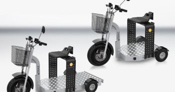 Vielseitige Lösung für Industrie und Logistik: Der eTRIKE Plattform (Foto: FATH GmbH)